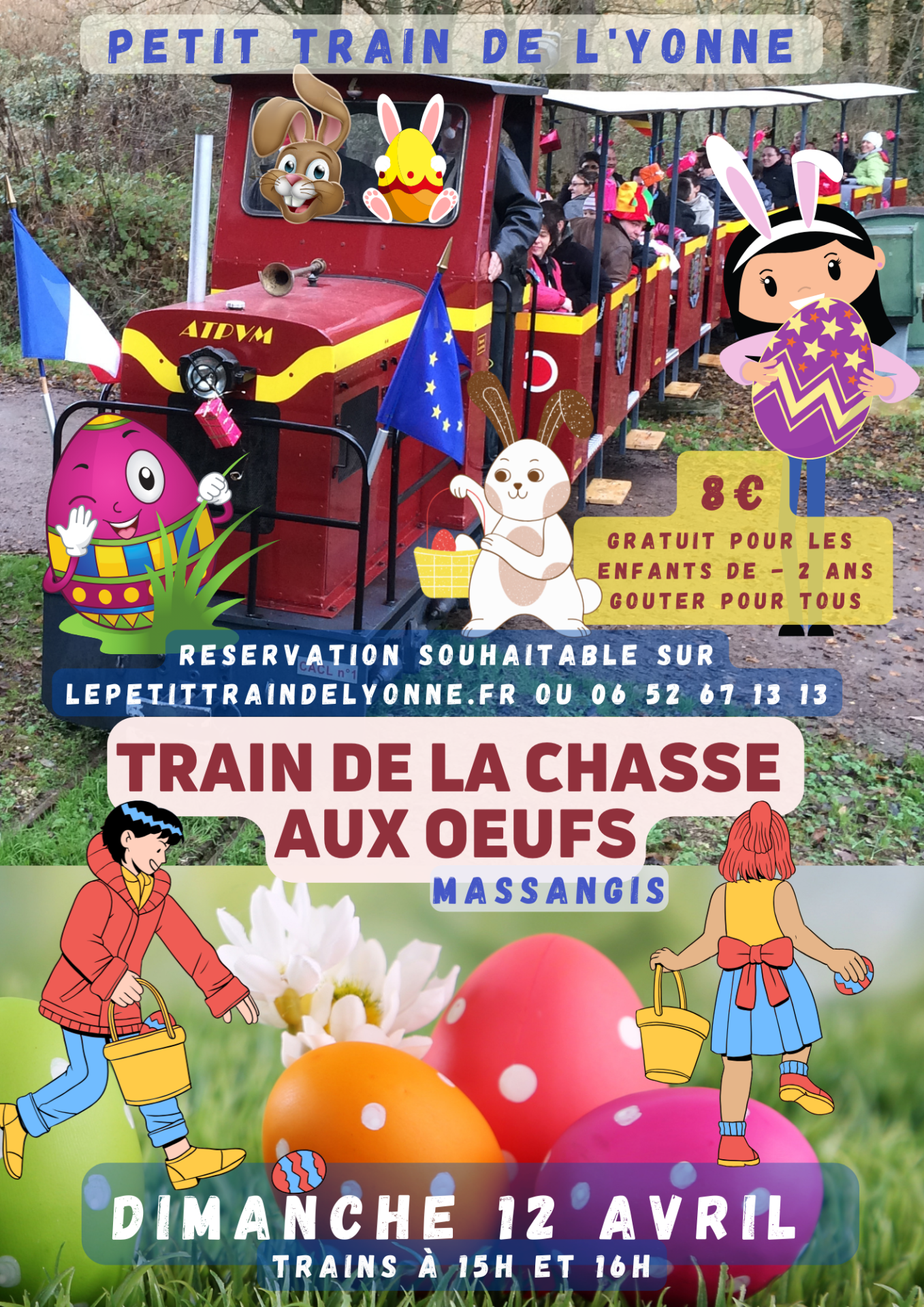 Train de la chasse aux oeuf 2026
