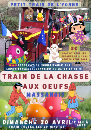 Train de la chasse aux oeufs 2025